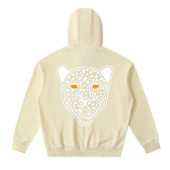 Drop-Shoulder Zip Up Hoodie