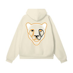 Oversize Heavyweight Hidden Pocket Fleece Hoodie - 460 GSM