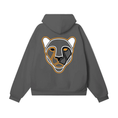 Oversize Heavyweight Hidden Pocket Fleece Hoodie - 460 GSM