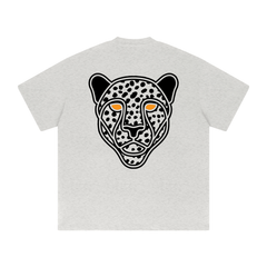 Streetwear Unisex 425G Heavyweight Solid Color Drop Shoulder Loose T-shirt
