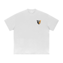 Streetwear Unisex 425G Heavyweight Solid Color Drop Shoulder Loose T-shirt
