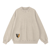 EL.CHITAH Acid Wash OS Sweatshirt