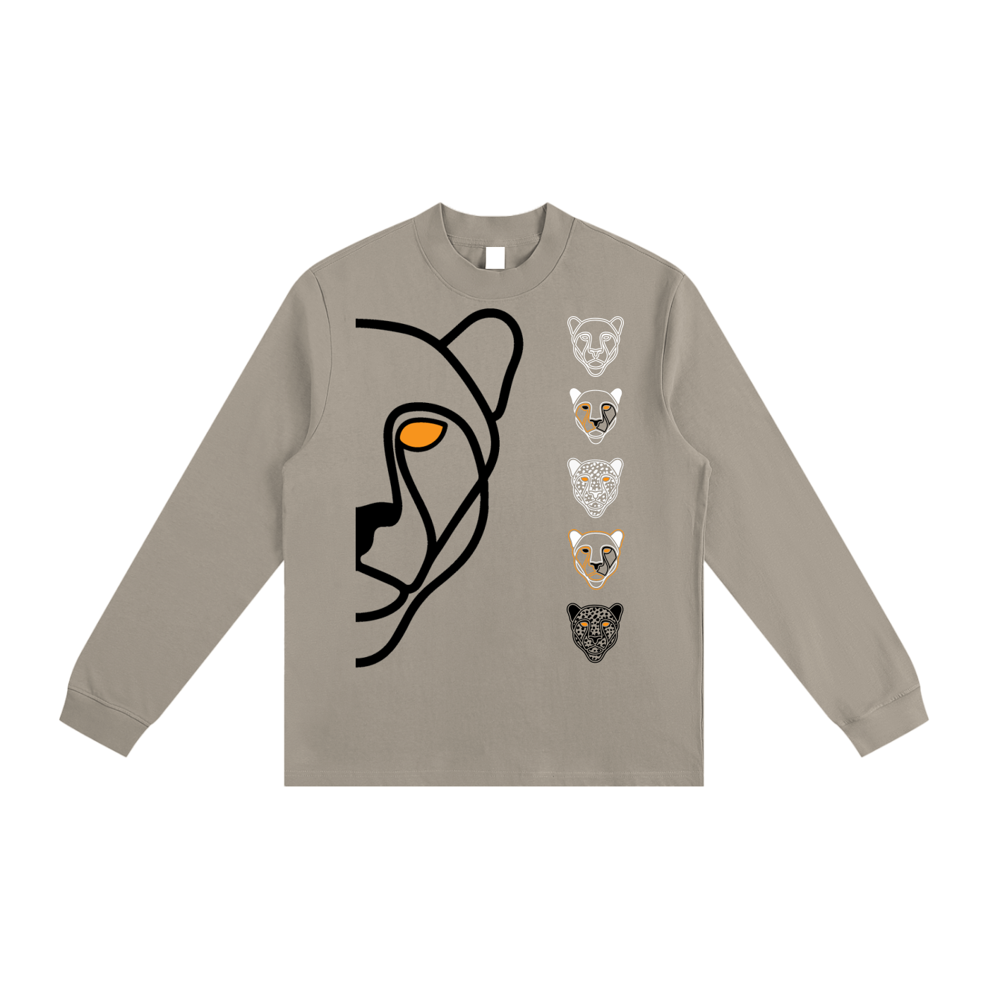 Essential Non-Shrink Mock Neck Sweatshirt