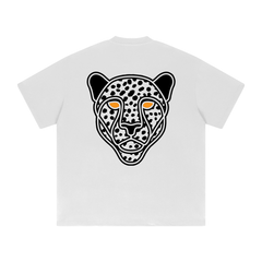 Streetwear Unisex 425G Heavyweight Solid Color Drop Shoulder Loose T-shirt