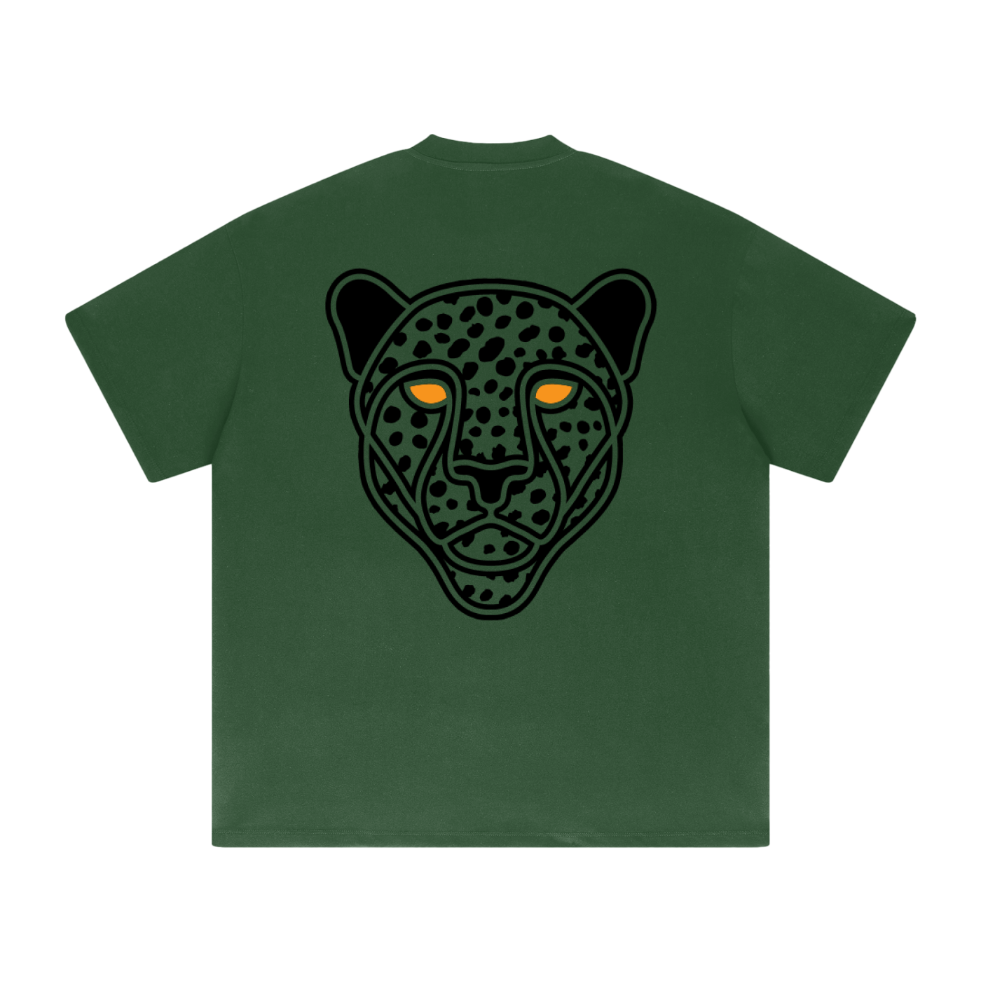 Streetwear Unisex 425G Heavyweight Solid Color Drop Shoulder Loose T-shirt