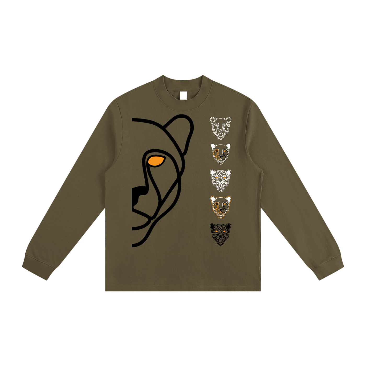 Essential Non-Shrink Mock Neck Sweatshirt
