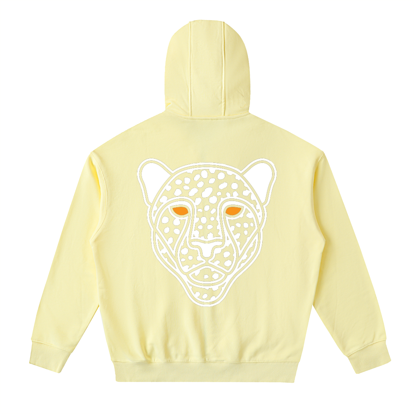 Drop-Shoulder Zip Up Hoodie