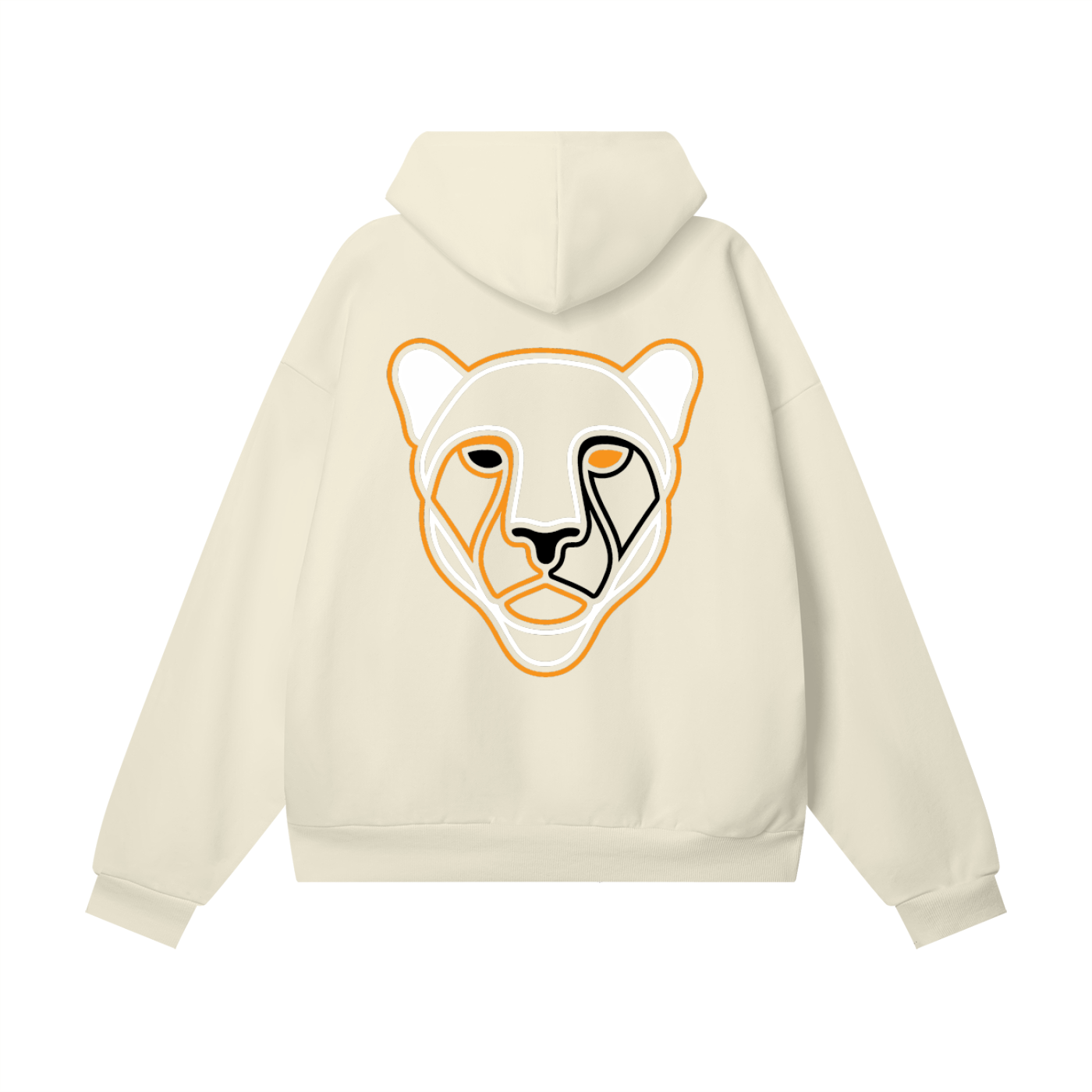 Oversize Heavyweight Hidden Pocket Fleece Hoodie - 460 GSM