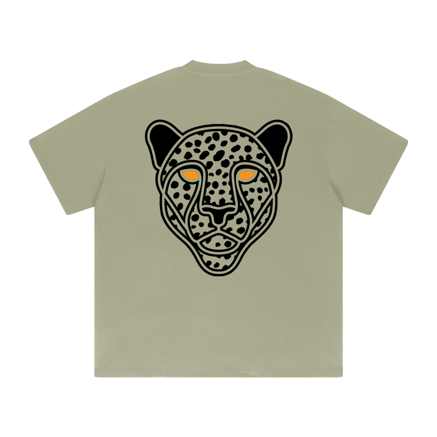 Streetwear Unisex 425G Heavyweight Solid Color Drop Shoulder Loose T-shirt