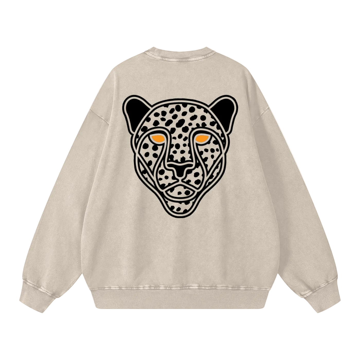 EL.CHITAH Acid Wash OS Sweatshirt