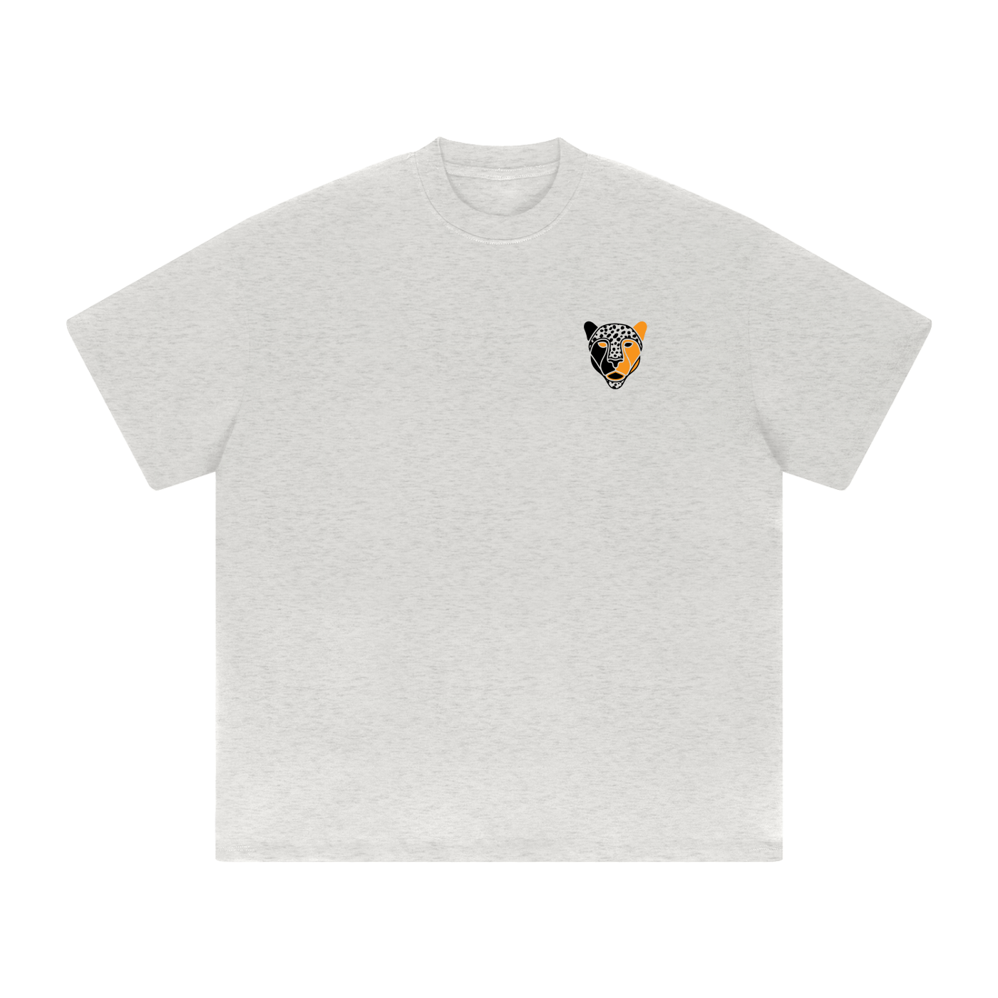 Streetwear Unisex 425G Heavyweight Solid Color Drop Shoulder Loose T-shirt