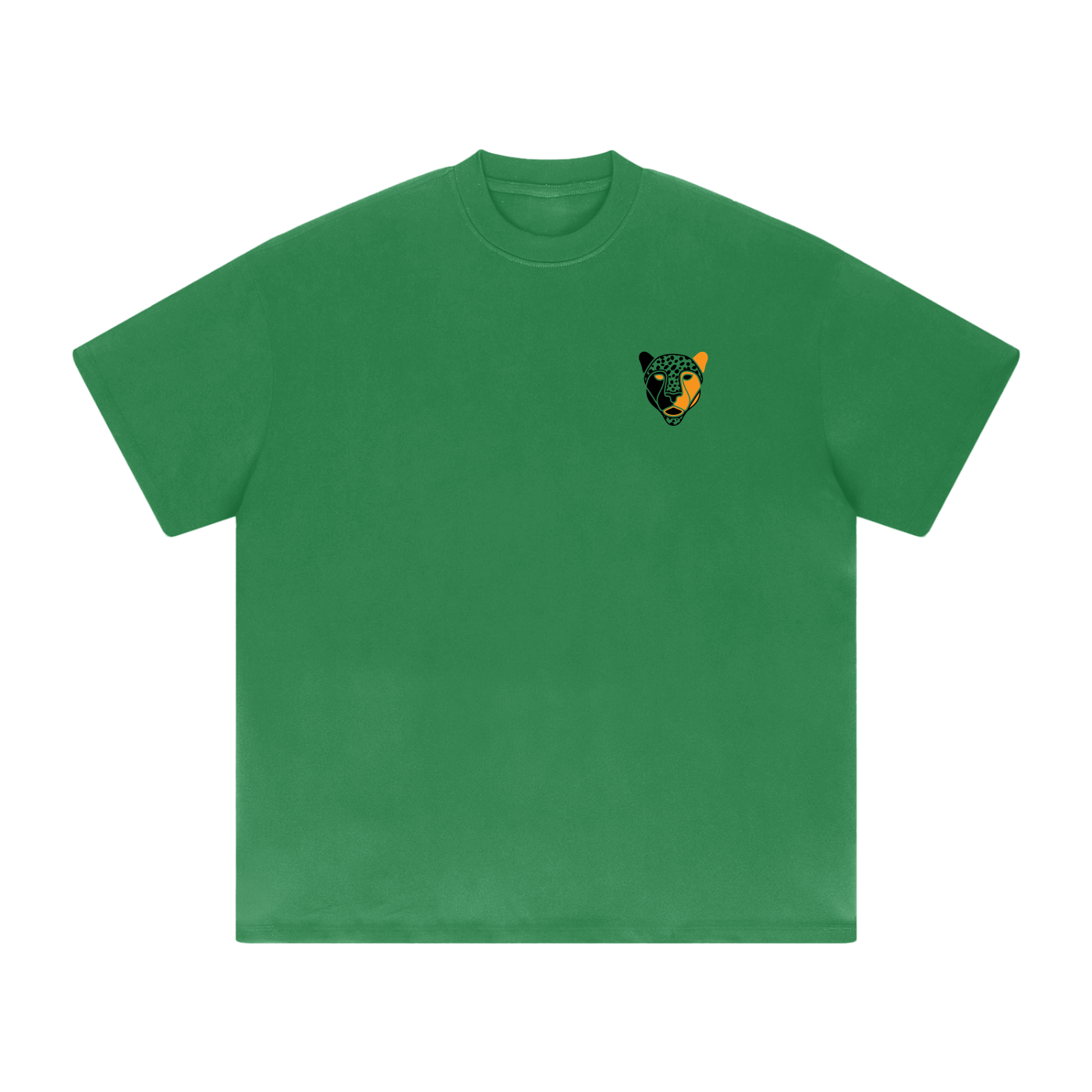 Streetwear Unisex 425G Heavyweight Solid Color Drop Shoulder Loose T-shirt
